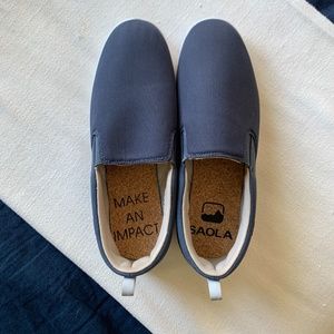 Saola Navy Knit Loafers, NWOT, Men's 11.5